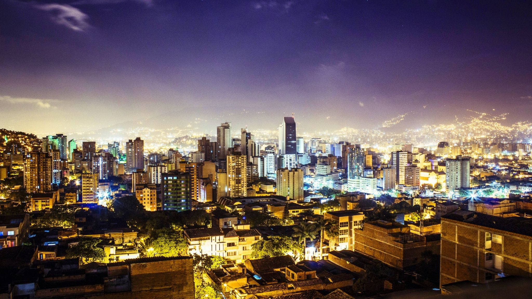 Colombia Medell N City Wallpaper