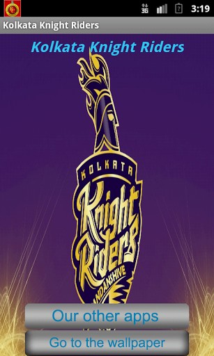 Bigger Kolkata Knight Rider Wallpaper For Android Screenshot