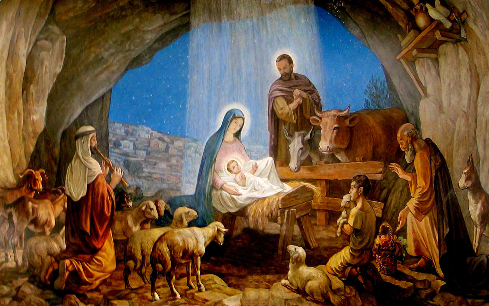 Merry Christmas Jesus Wallpaper