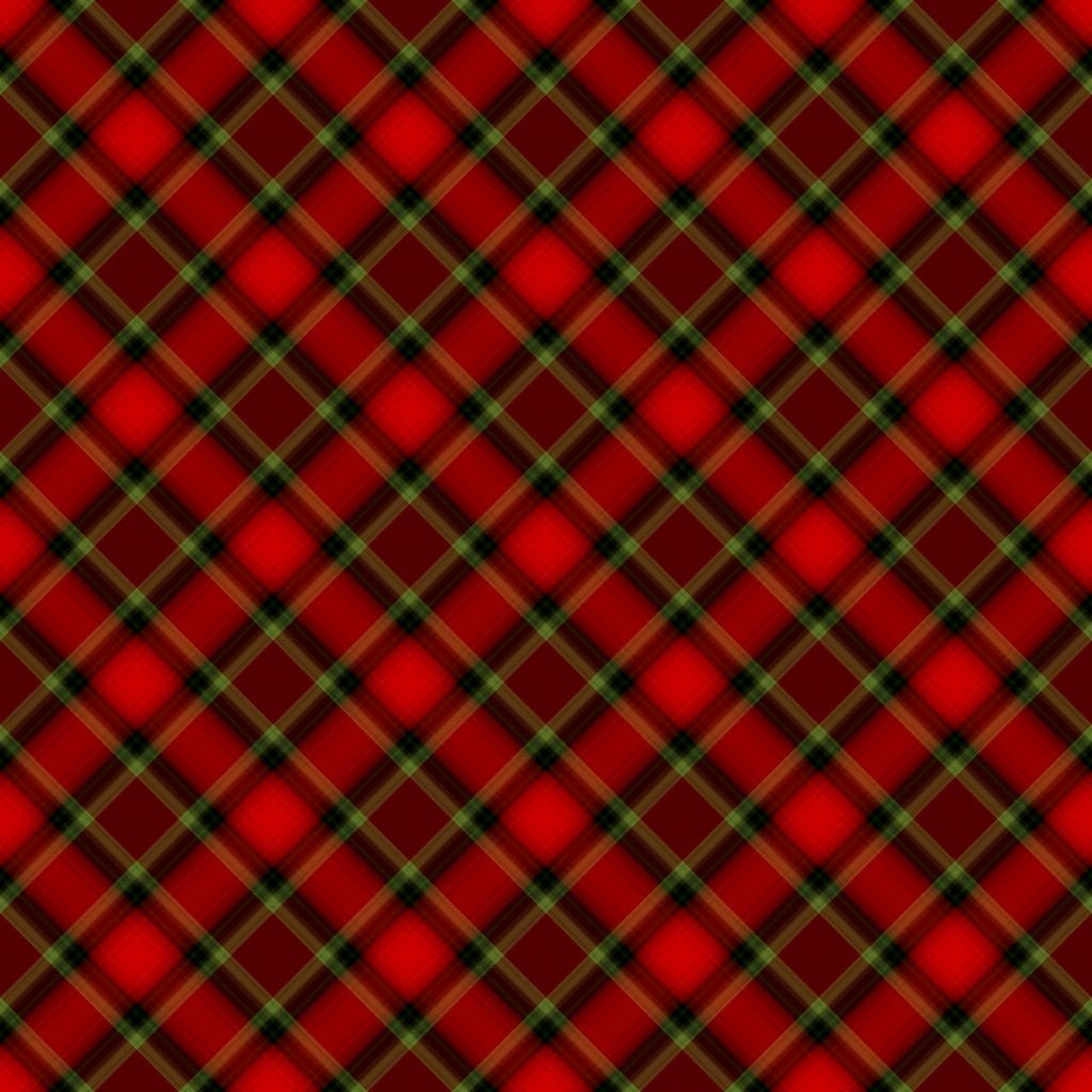 Christmas Plaid Wallpaper Top Background