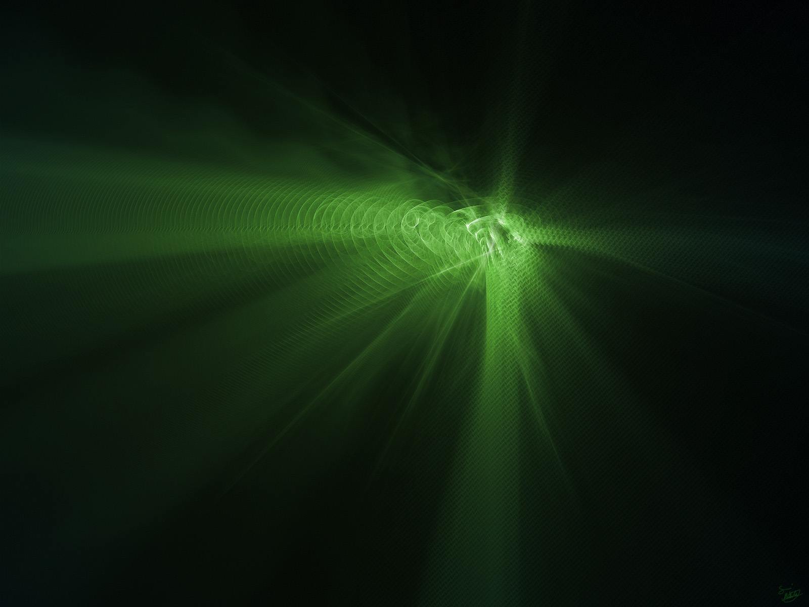 Abstract Fractal Light Wallpaper World Collection
