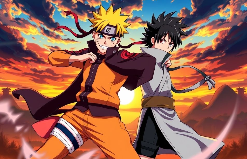 Naruto And Sasuke Wallpaper