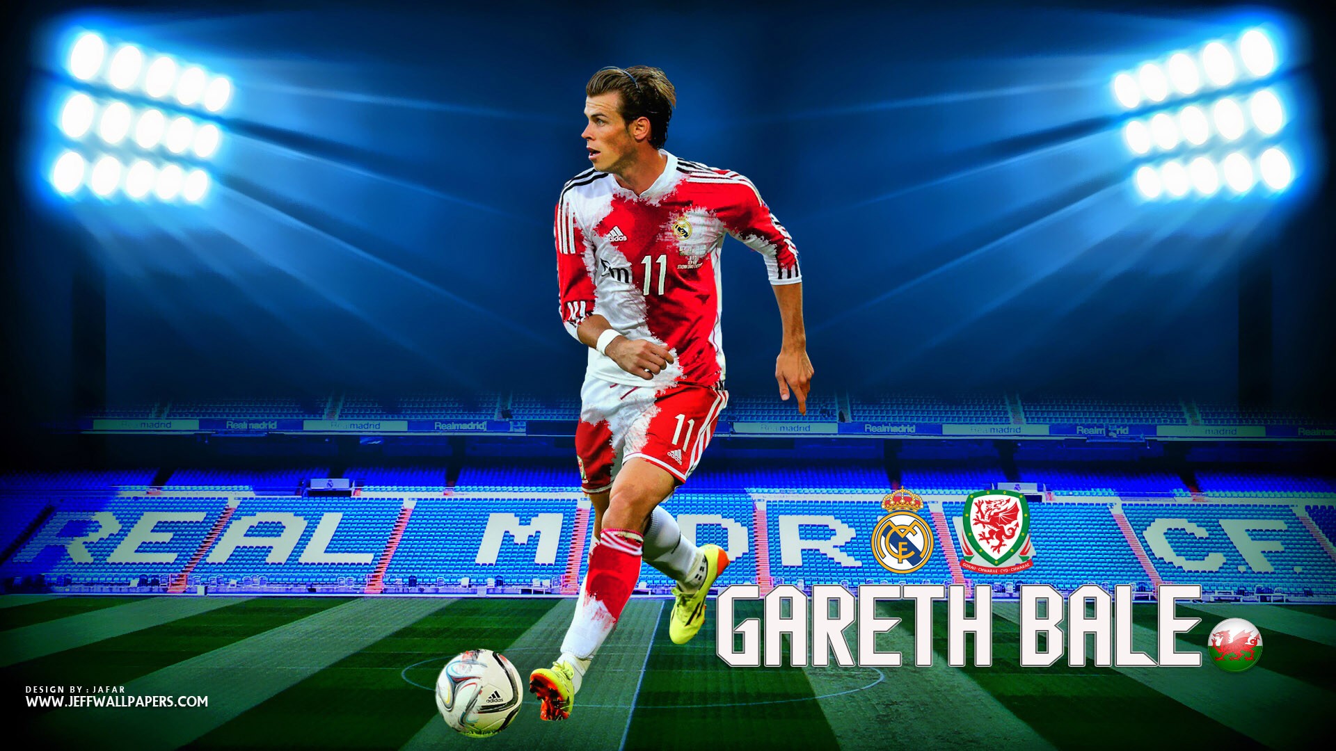 Gareth Bale Real Madrid Kit HD Wallpaper
