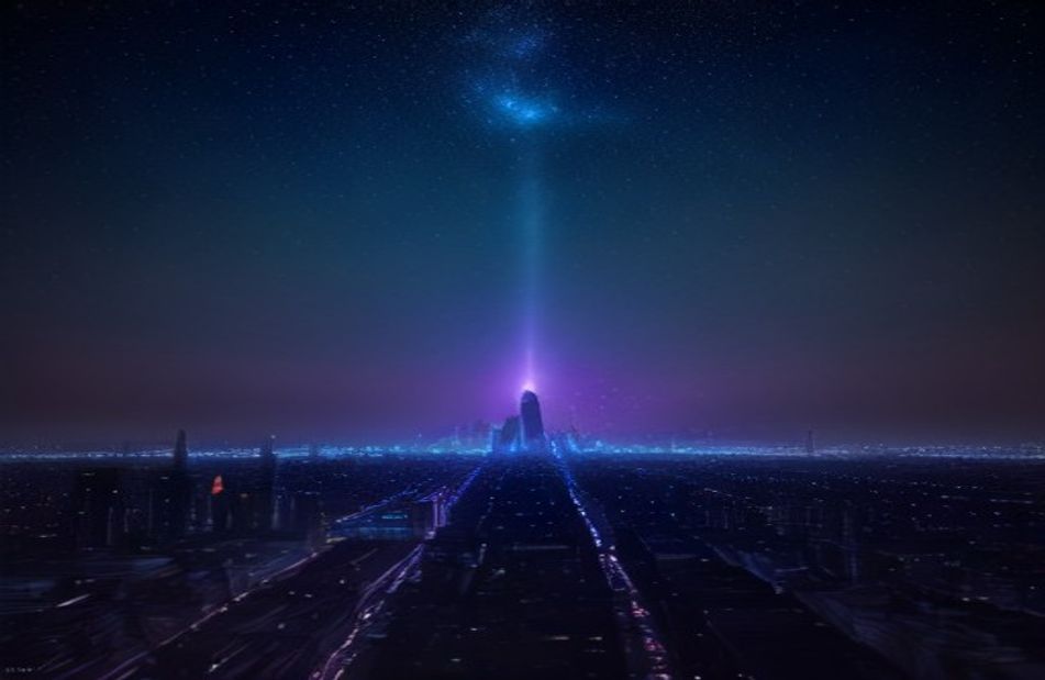 Retro Sci Fi Wallpaper