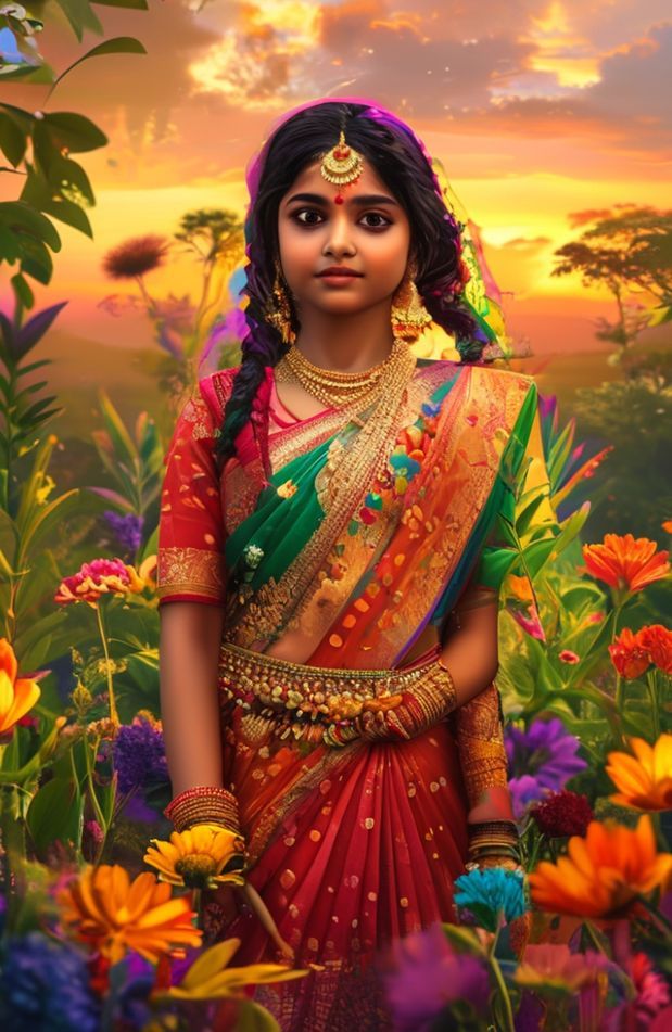 Indian Girl Wallpaper