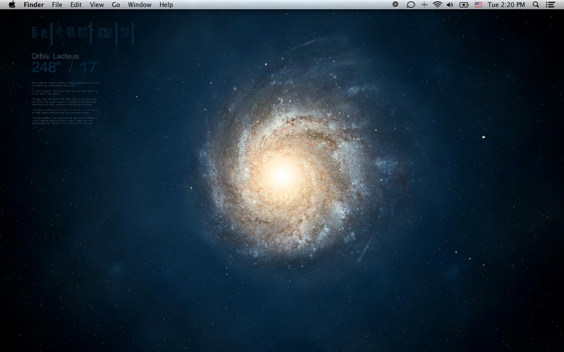  3D Galaxy Galaxies Stars and Nebulas in outer space on the Mac App