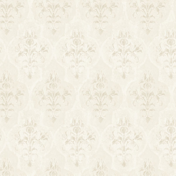 Grey Moroccan Damask Wallpaper Wall Sticker Outlet