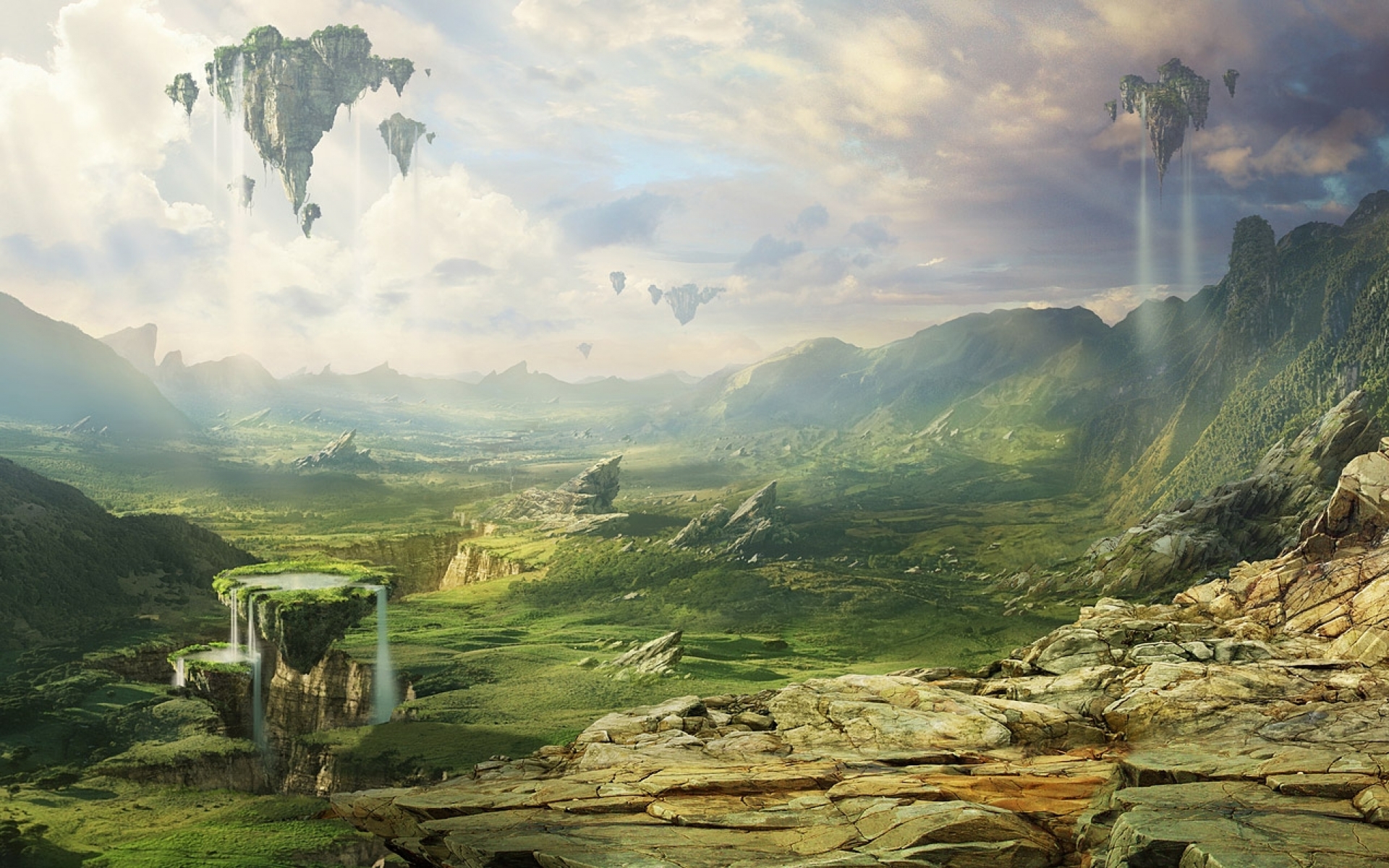 Fantasy landscape HD Wallpaper 4K Ultra HD  HD Wallpaper  Wallpapersnet