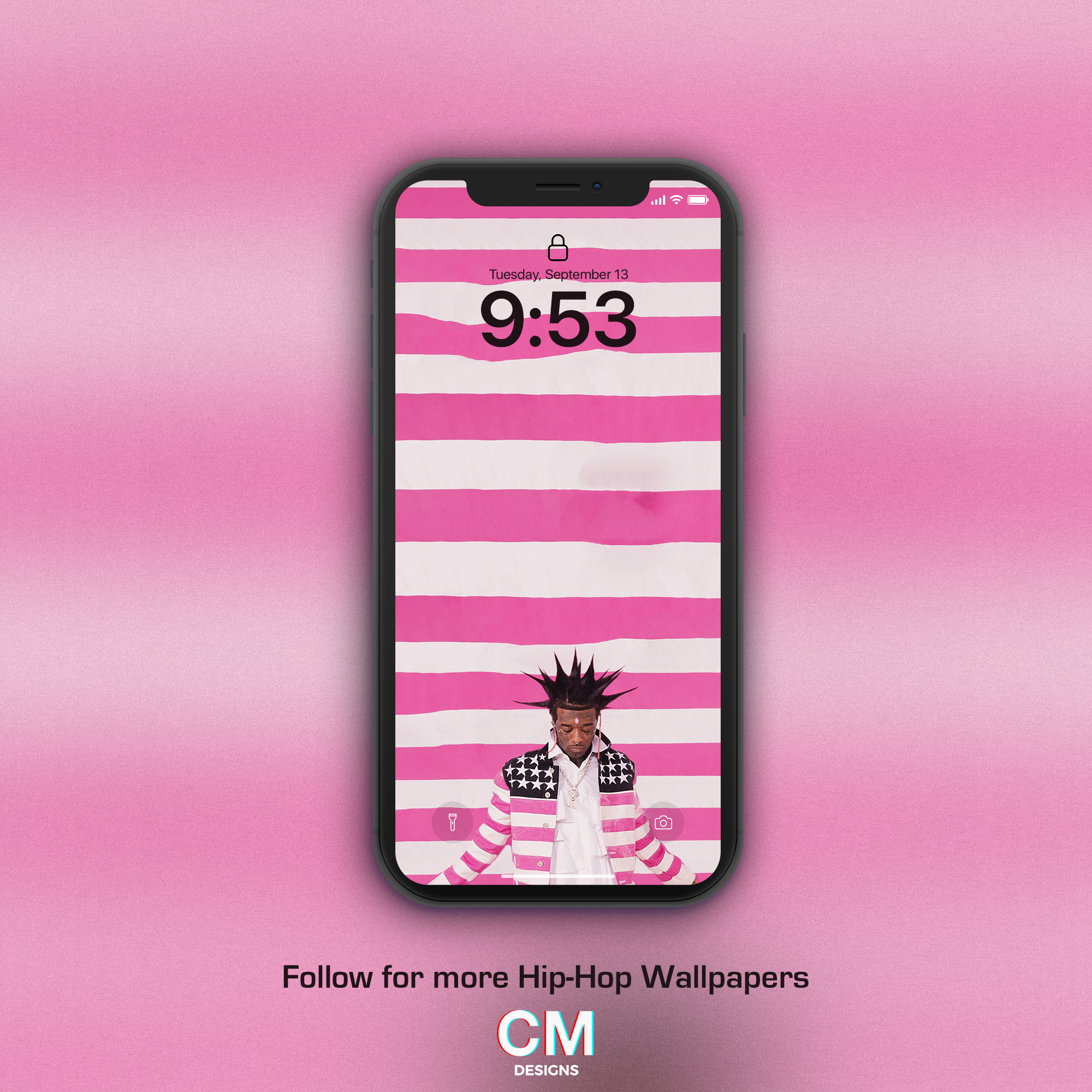 Cm Designs On X Lil Uzi Vert The Pink Tape iPhone Wallpaper
