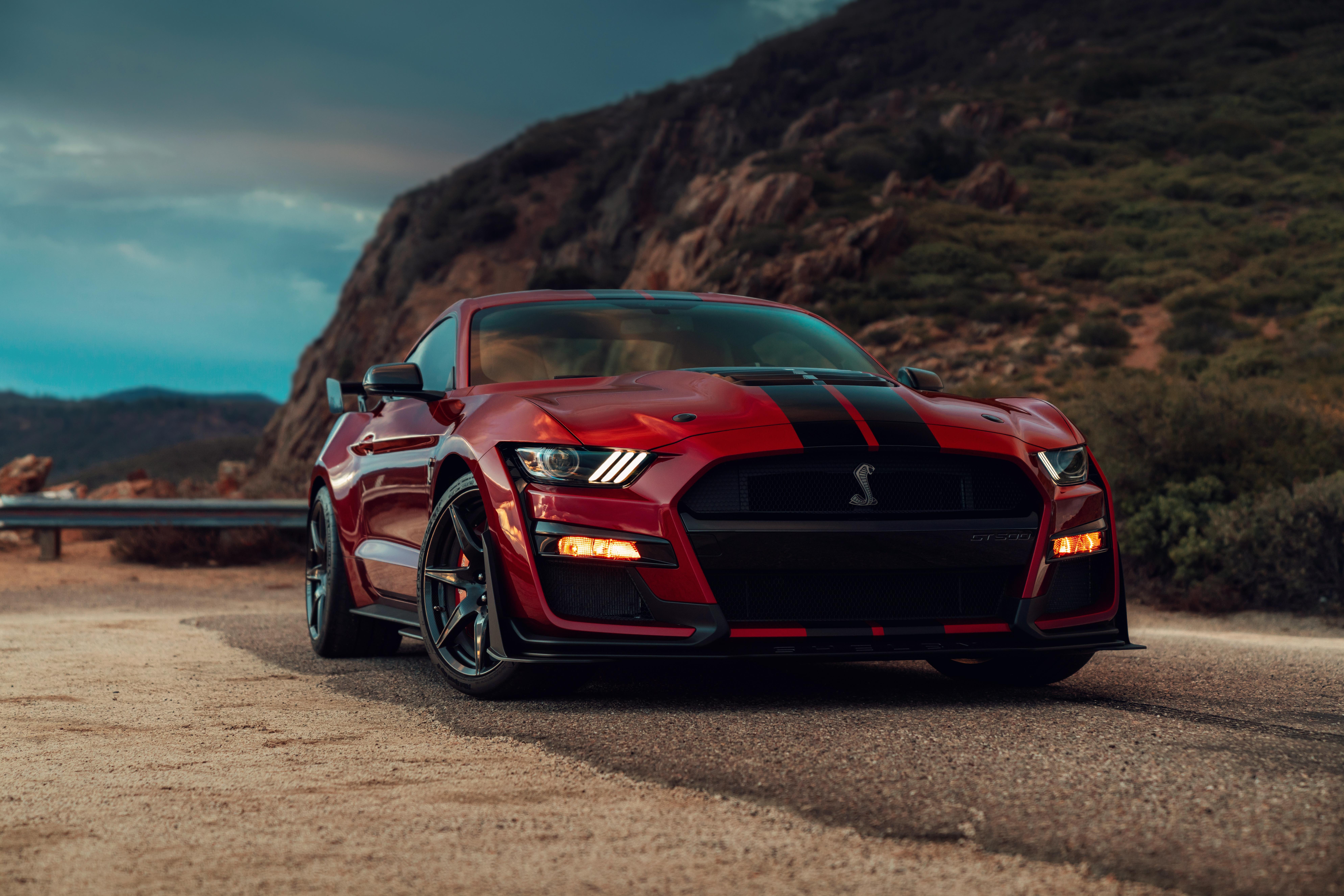 4k Ford Mustang Shelby Gt500 Wallpaper Background Image