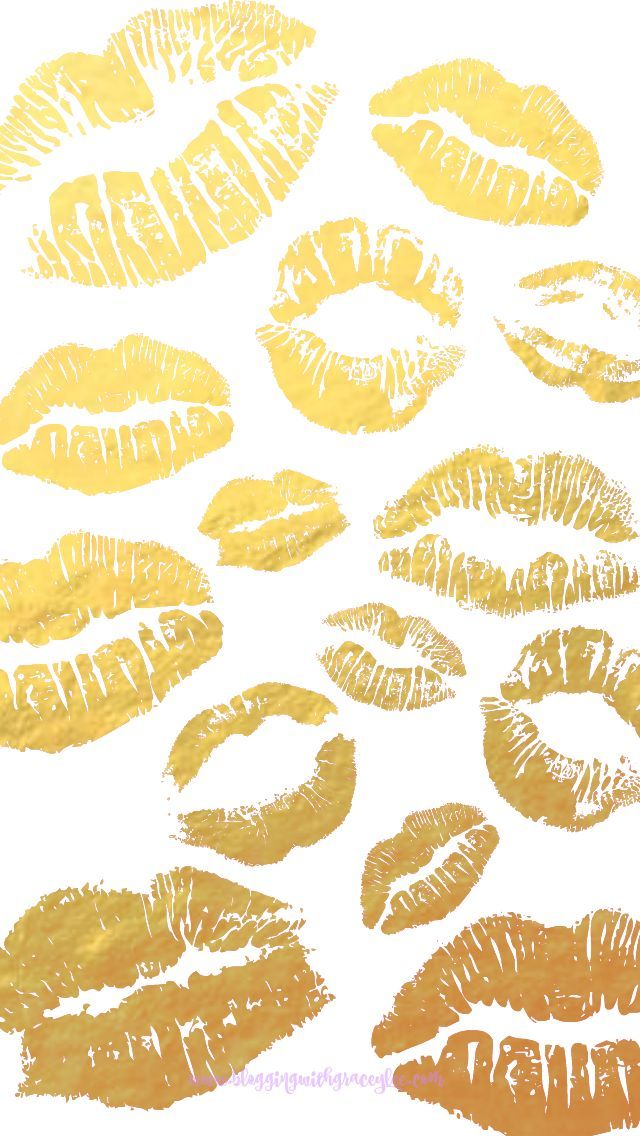 Website Expired Gold Wallpaper iPhone Lip