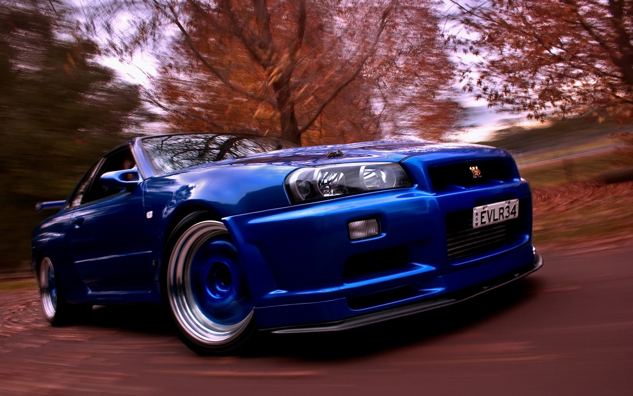 Chill Out Nissan Skyline Gtr R34