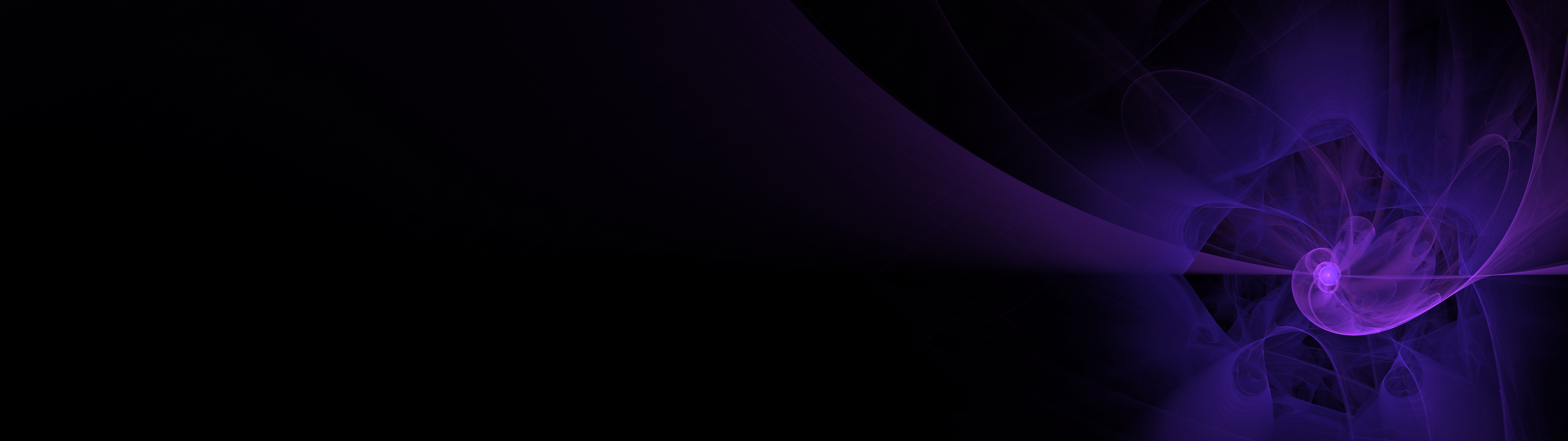 dark fractal purple waves wallpaper wallpapers and images   wallpapers 3840x1080