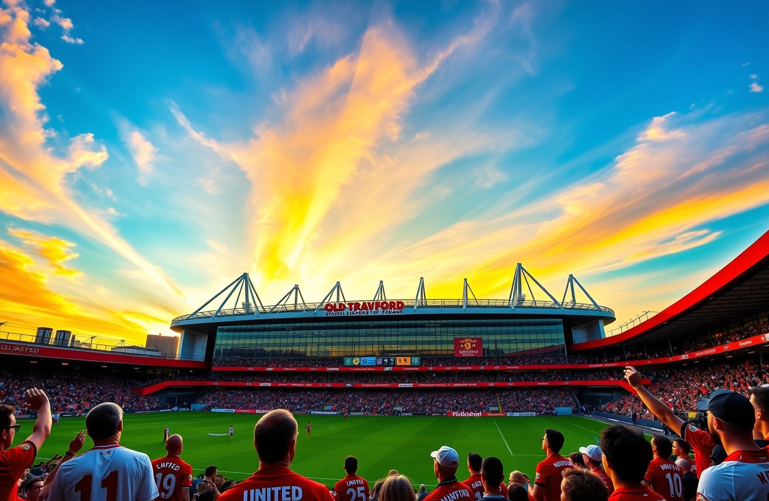 Old Trafford Wallpaper Hd