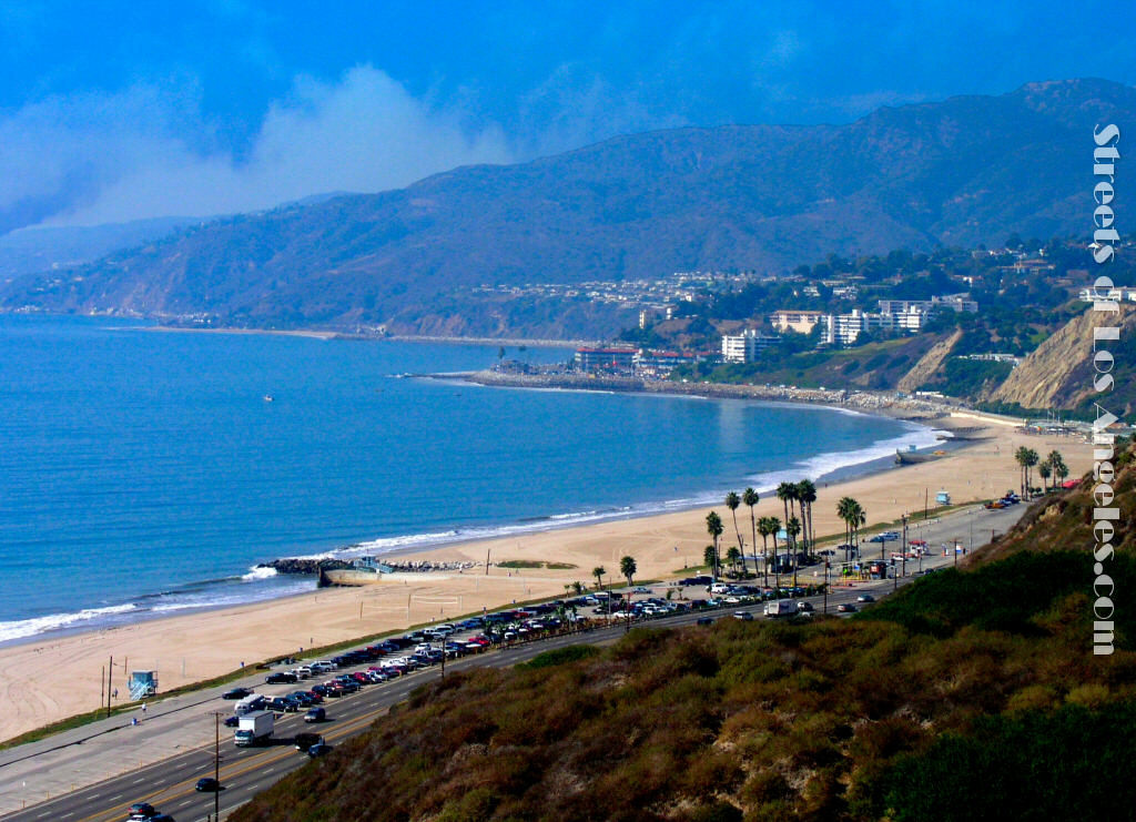 free beach blue desktop wallpaper beach of los angeles california 1024x741