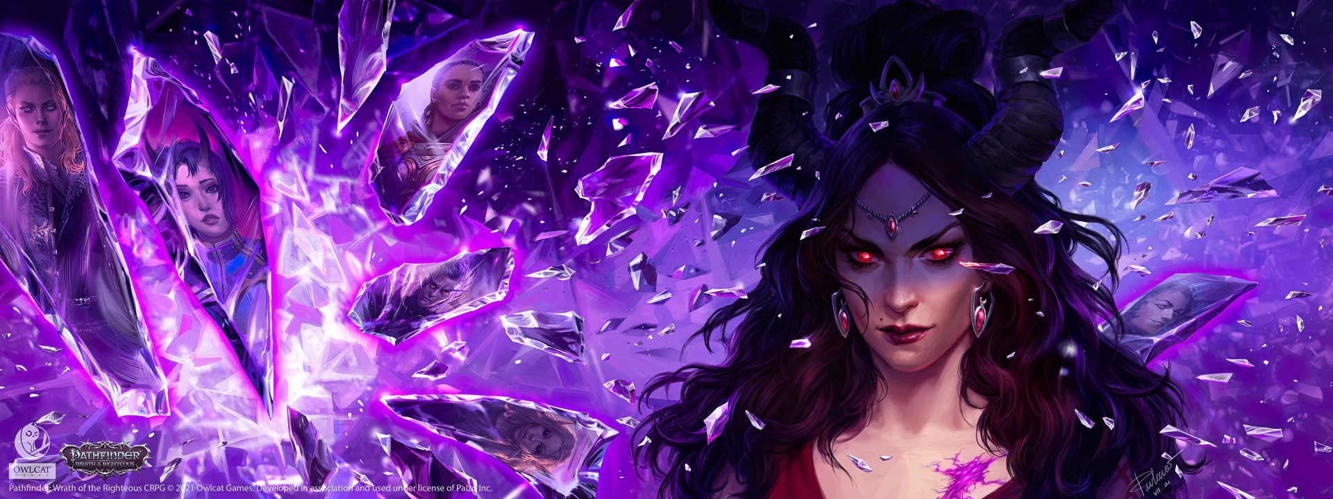 Pathfinder Wrath Of The Righteous Mystical HD Wallpaper