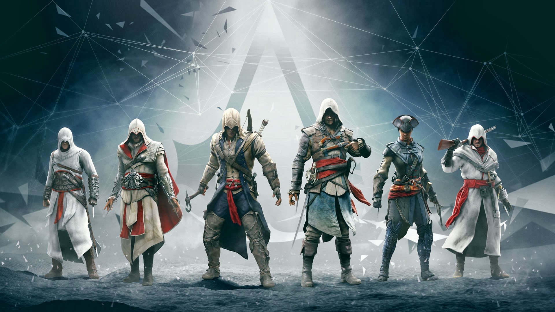Showing Gallery For Assassins Creed Altair And Ezio Wallpaper