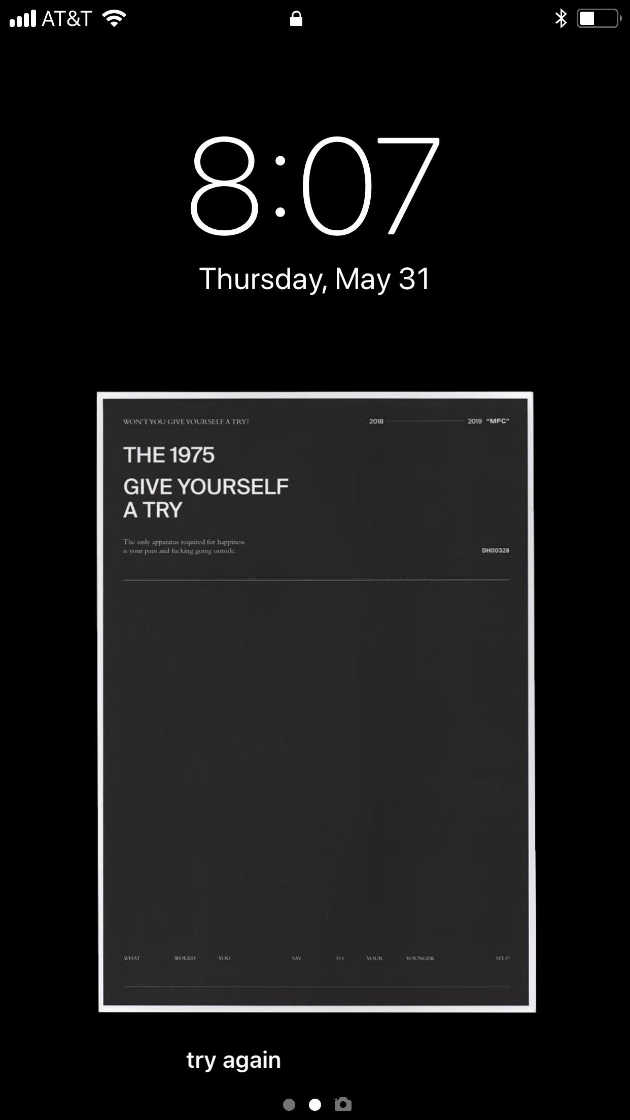 Give Your Wallpaper A Try The1975
