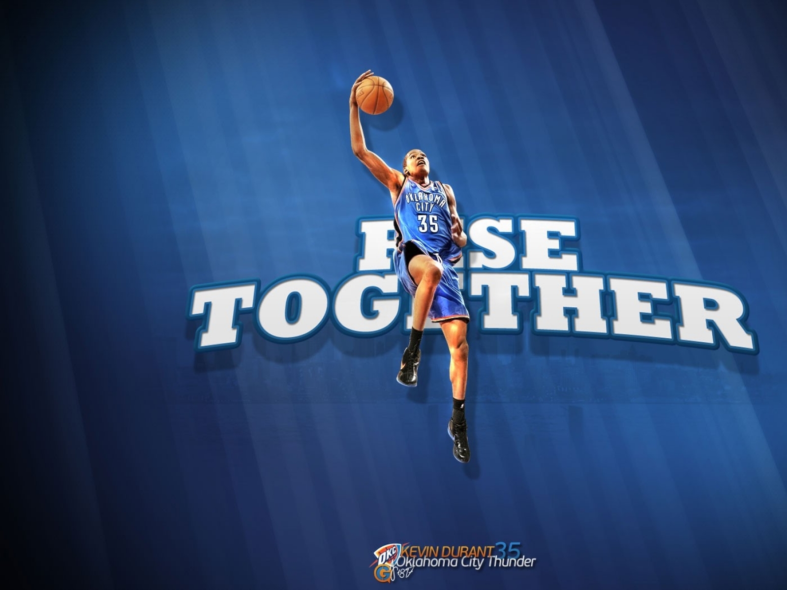 Oklahoma City Thunder Basketball Nba Mv Wallpaper