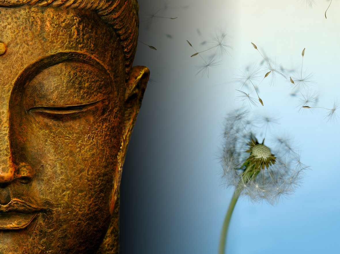 Zen Buddha Tranquility Art Inspiration Yoga