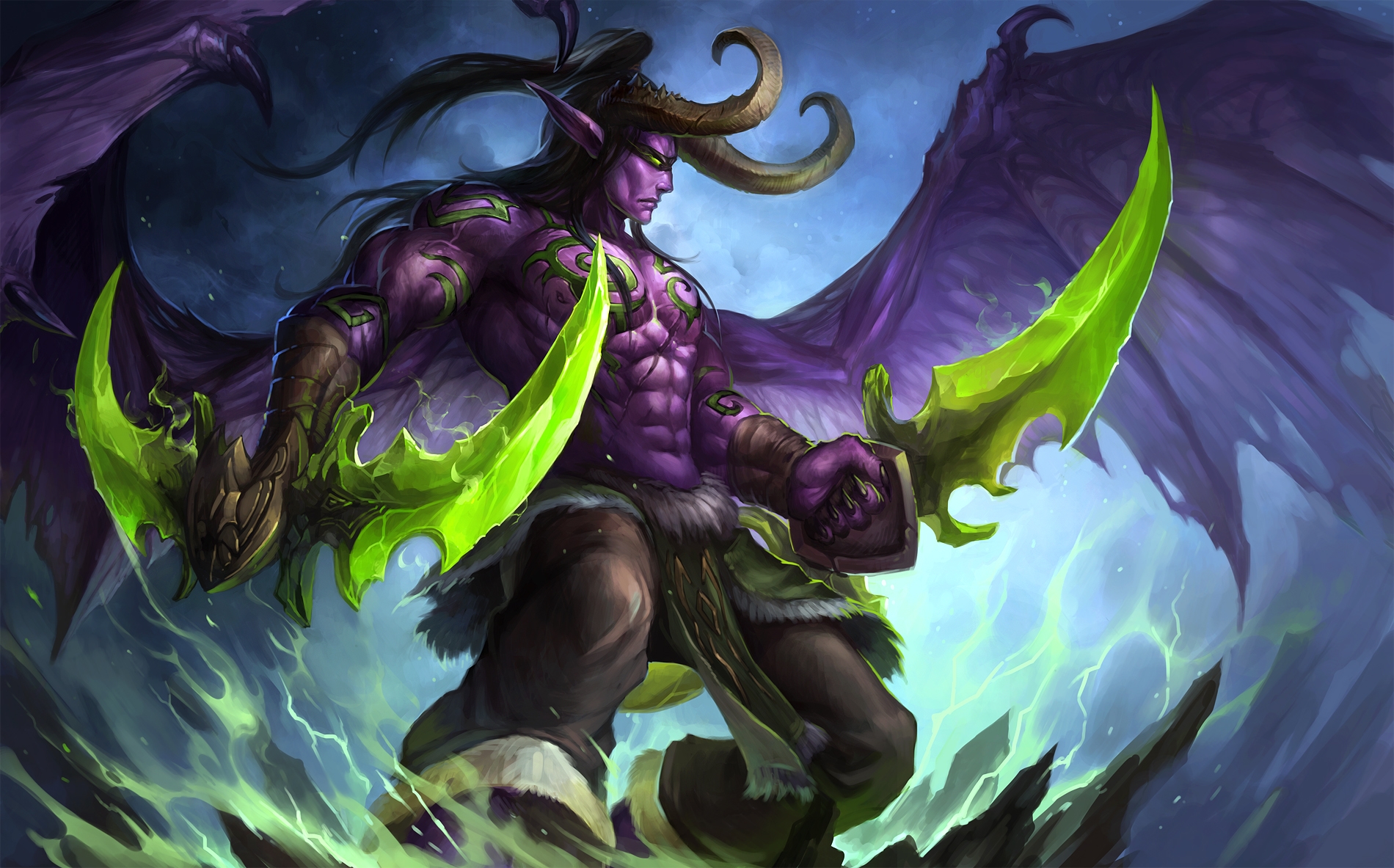 L Gendaires Illidan Hurlorage Hearthstone Heroes Of Warcraft