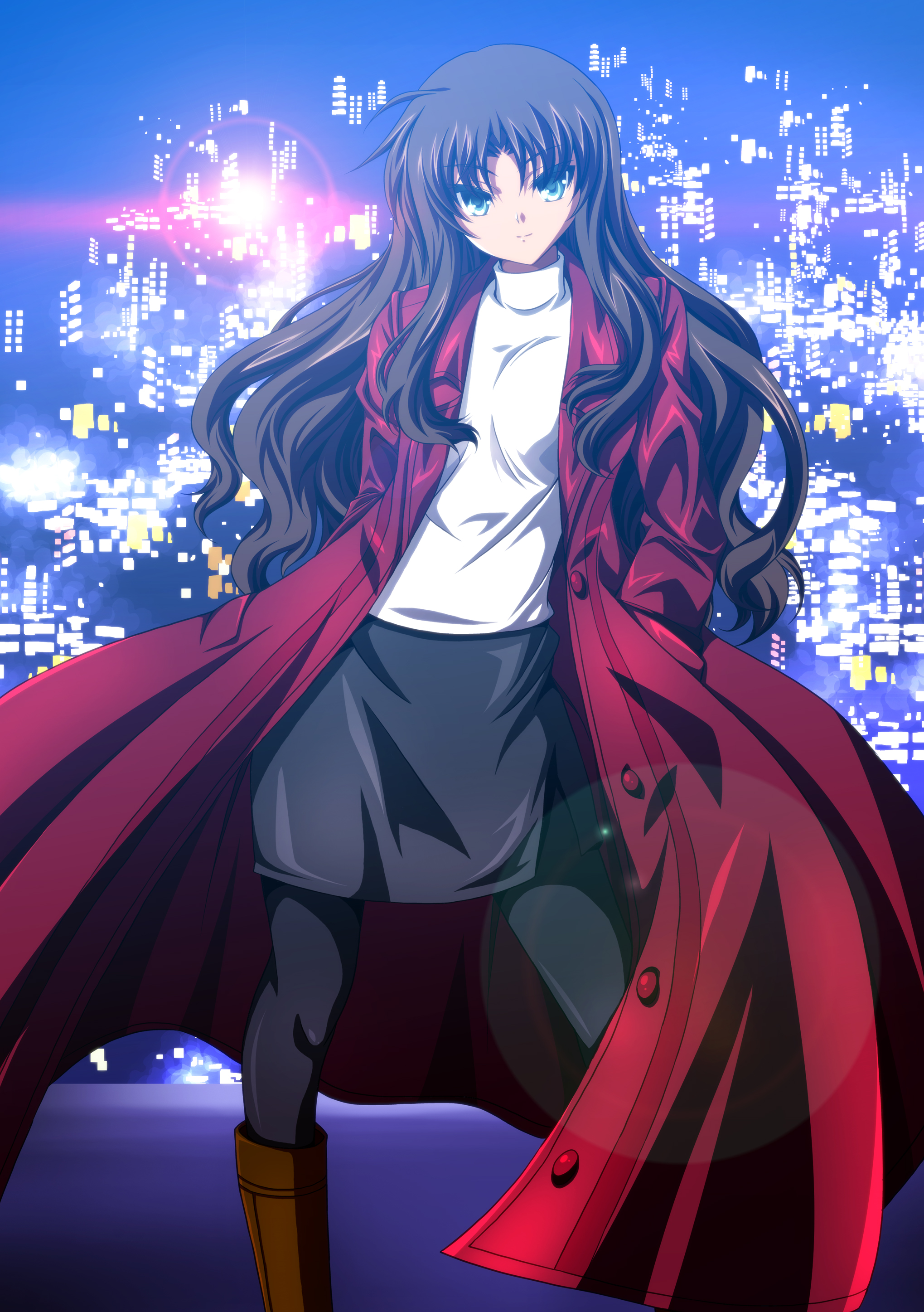 Tohsaka Rin Fate Stay Night Zerochan Anime Image