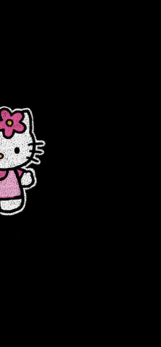 Hello Kitty Right In iPhone Wallpaper