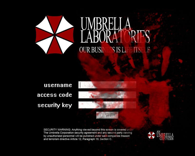  evil umbrella corp logos 1280x1024 wallpaper Video Games Resident Evil