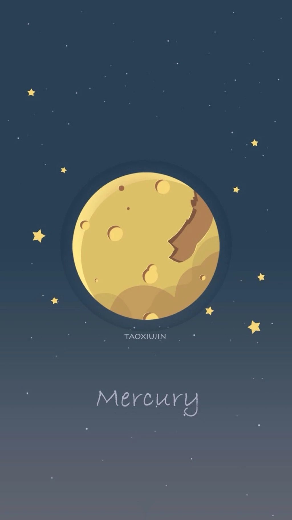Mercury Weltall Hintergr Nde Universum
