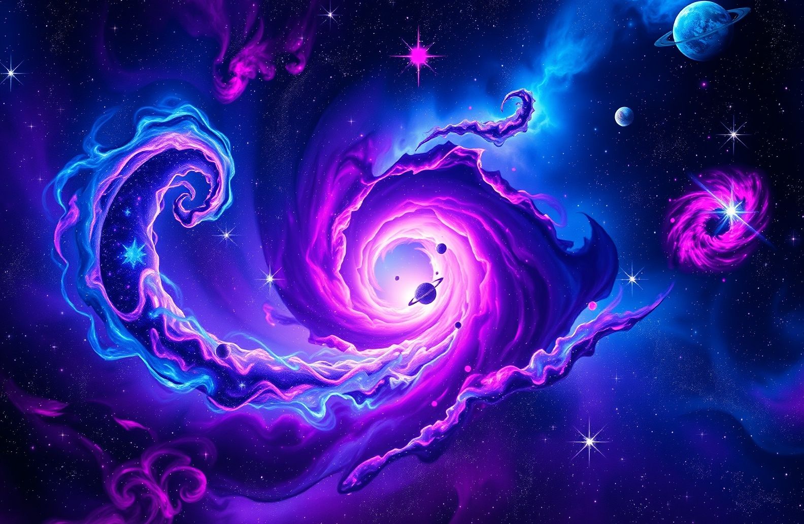 Space Background Wallpaper
