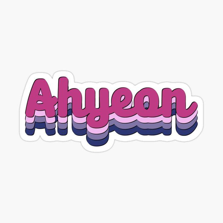 Babymonster Ahyeon Sticker For Sale By Yoshishoshi In