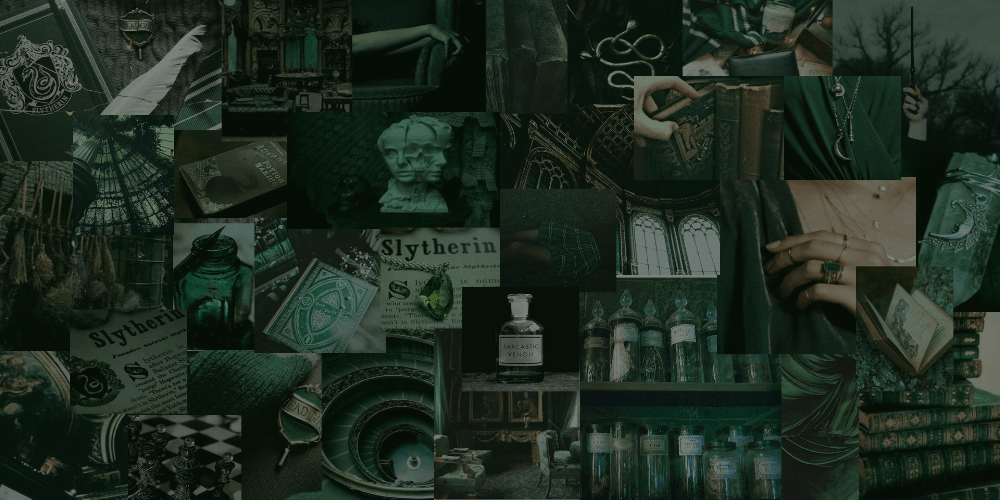 Slytherin Aesthetic Wallpaper