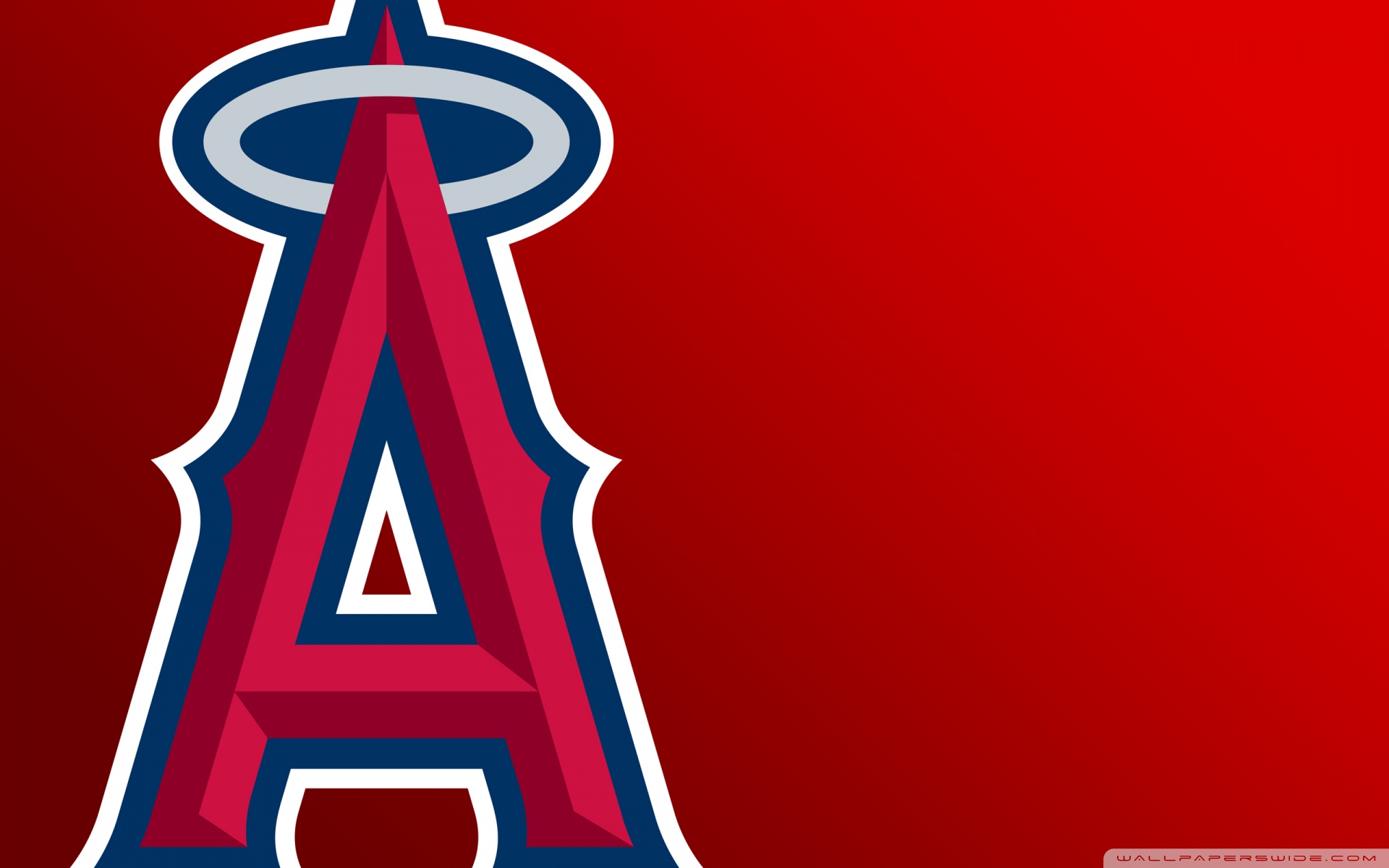 Los Angeles Angels Of Anaheim Logo 4k HD Desktop Wallpaper For