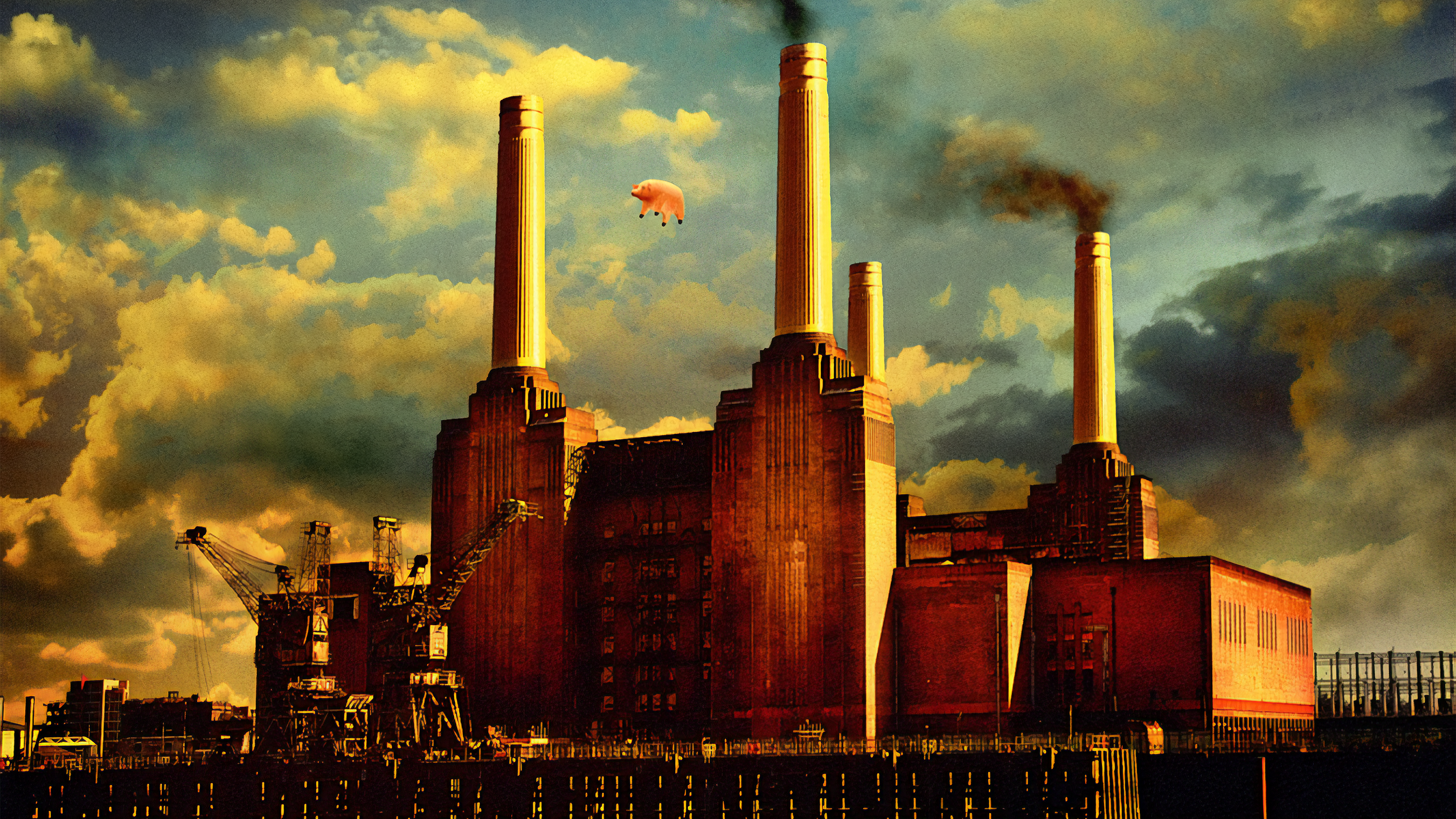 Pink Floyd Animals Portside[3840x2160 wallpapers