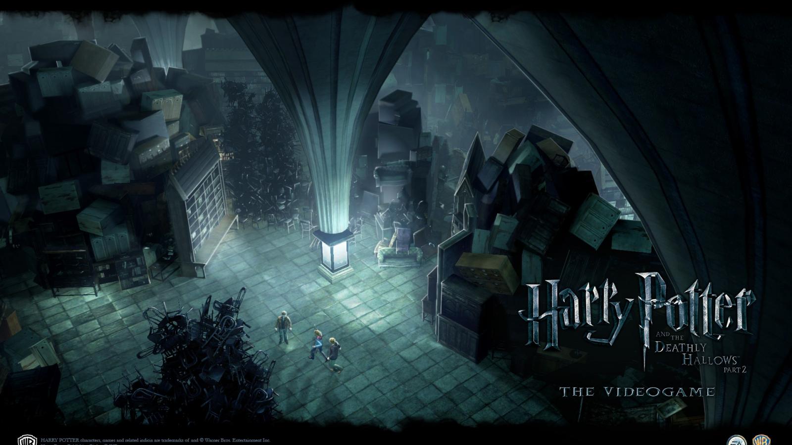 3d harry potter and the deathly hallows hogwarts HD 169 1280x720