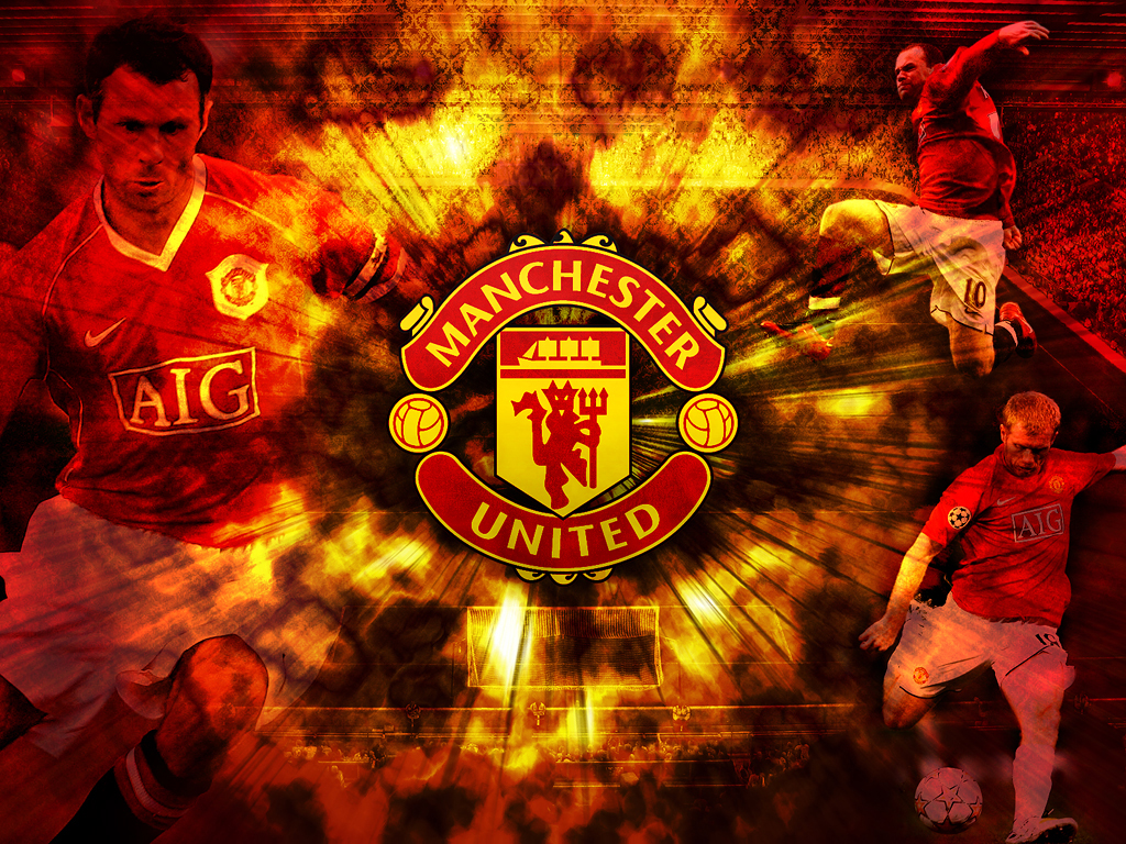 Manchester United Logo HD Wallpaper