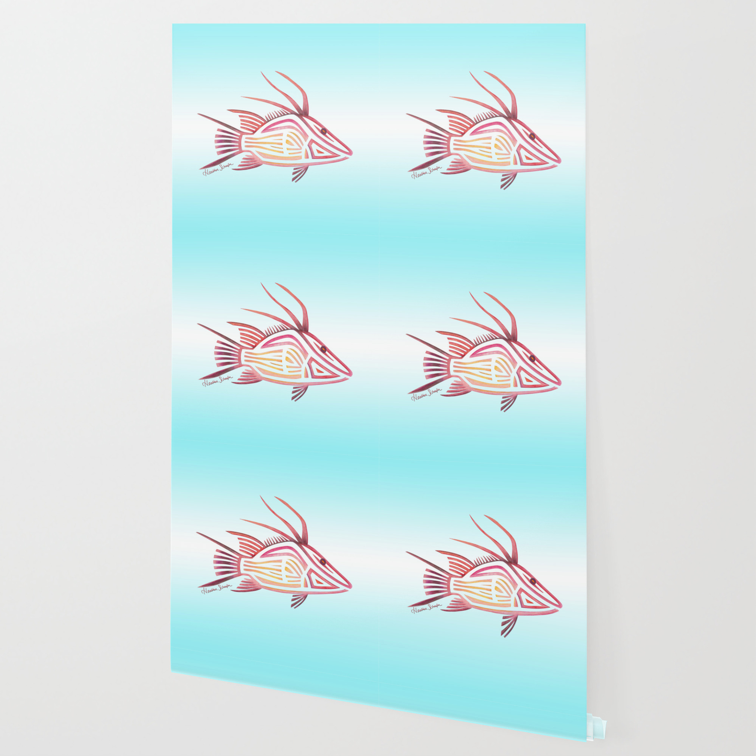 Hogfish Wallpaper By Artsytoocreations Society6