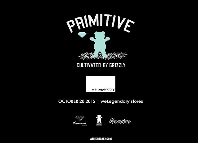 Primitive X Diamond Supply Co Grizzly At Welegendary