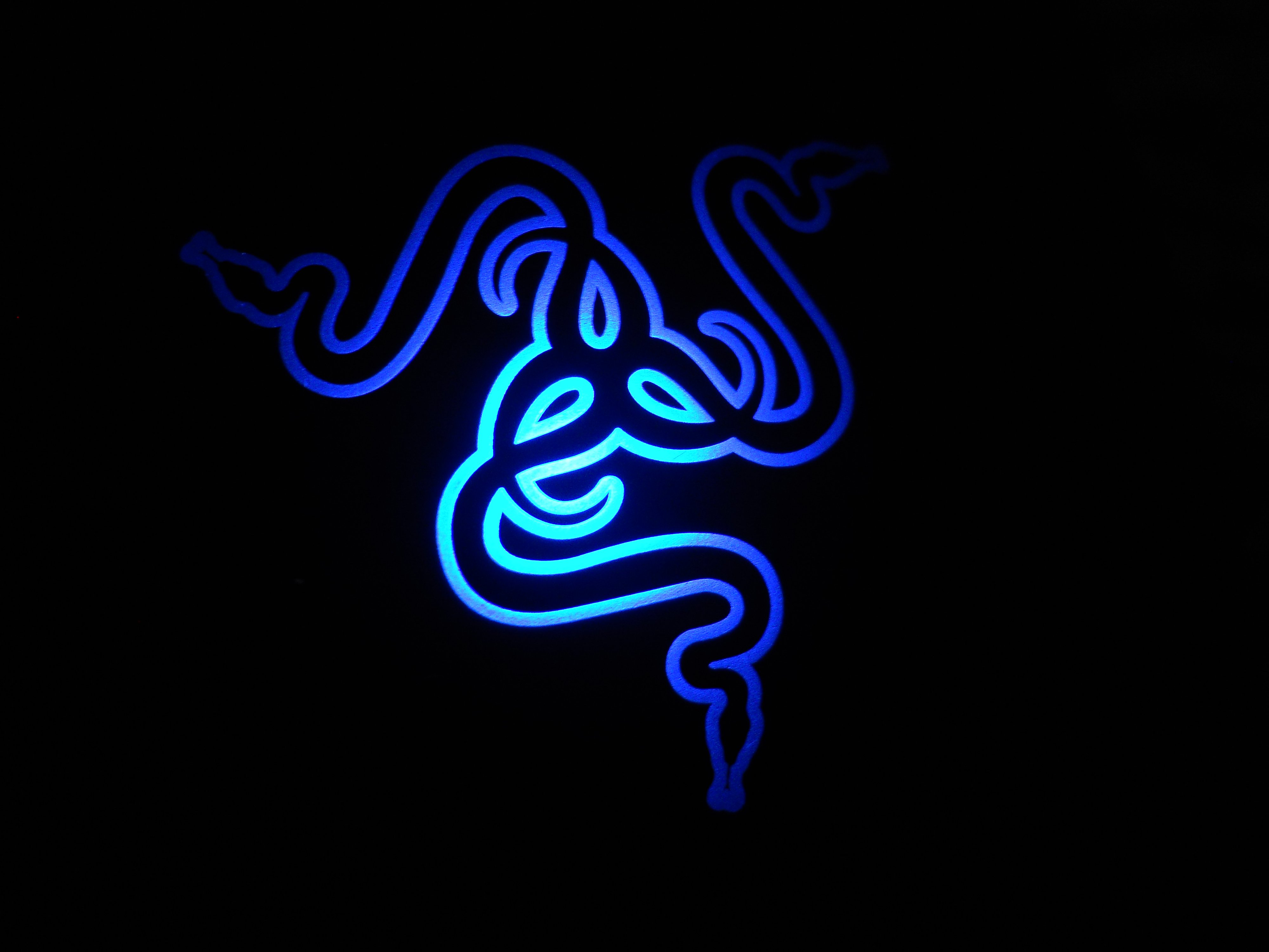 Razer Blue Graffiti Wallpaper And Background Image