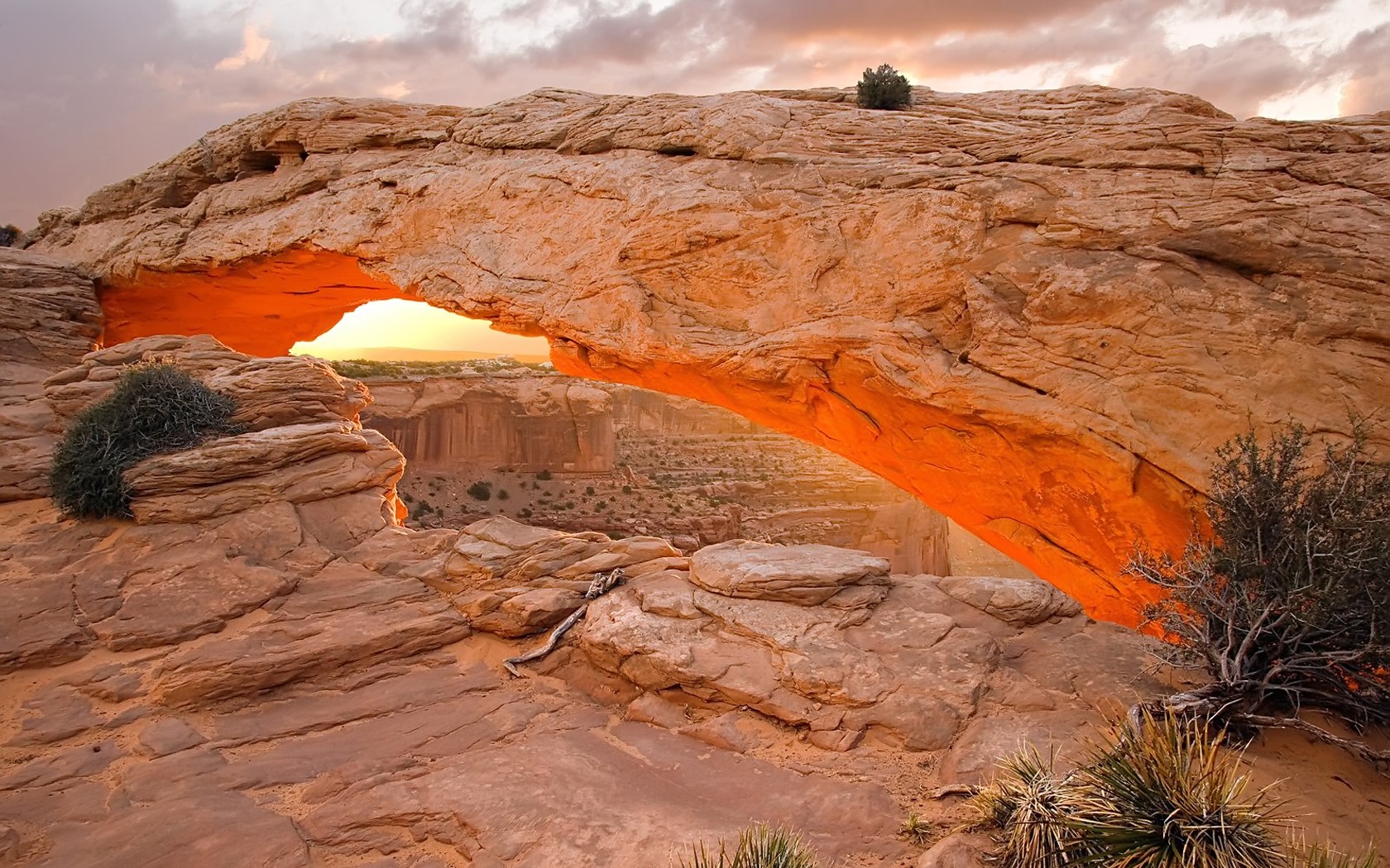 Mesa Arch Wallpaper Landscape Nature In Jpg Format For