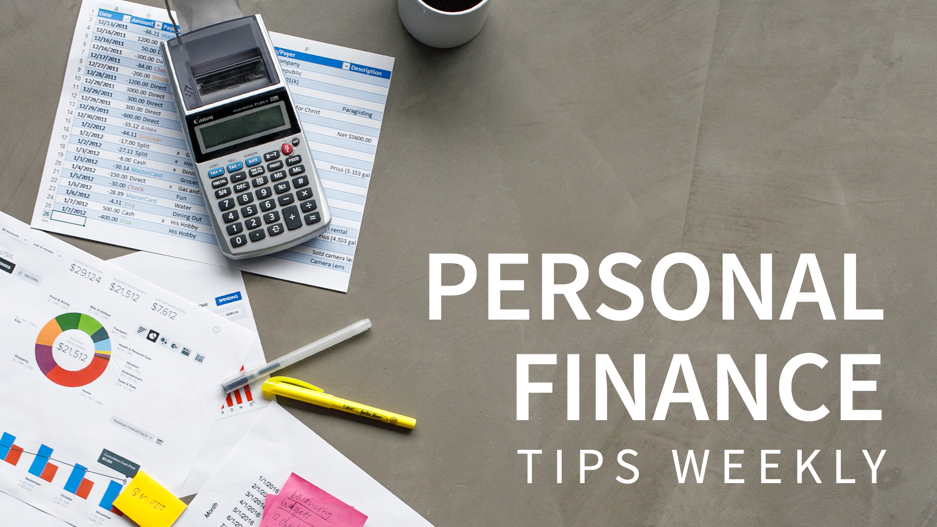 Personal Finance Tips Weekly Online Class Linkedin Learning