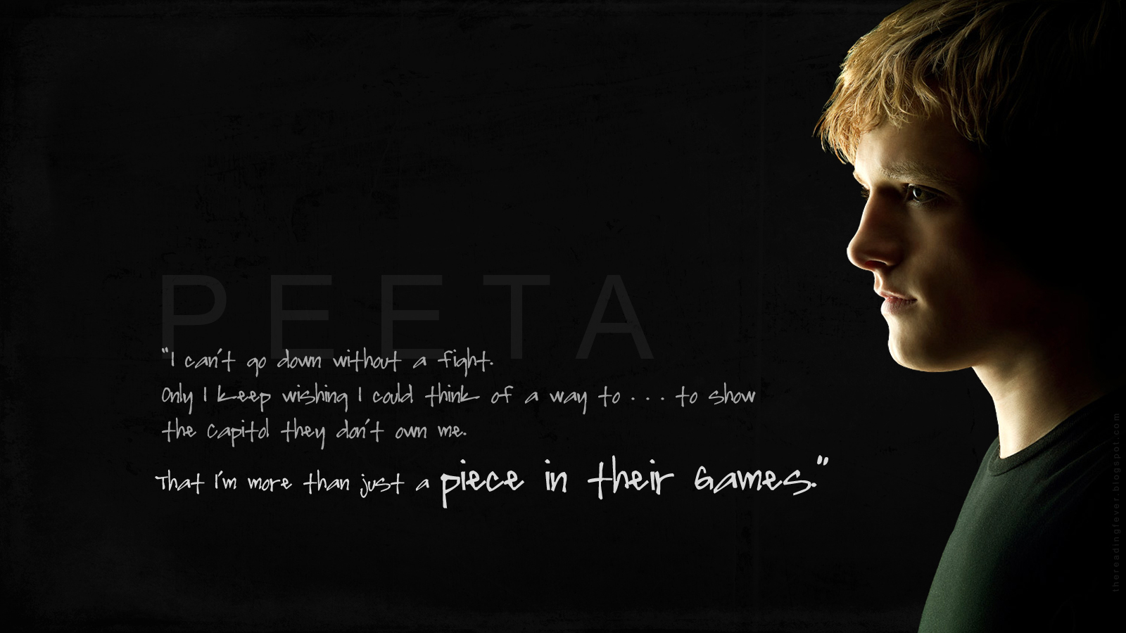 The Reading Fever Hunger Games Desktop Wallpapers Made From the
