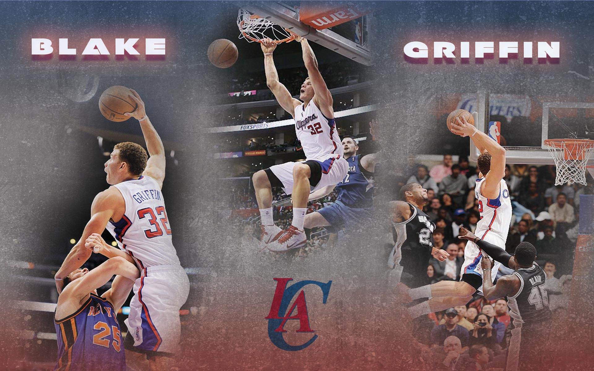 Blake Griffin Wallpaper Three Pictures Of Him Nba Picture