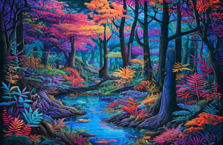 Stereogram Wallpaper