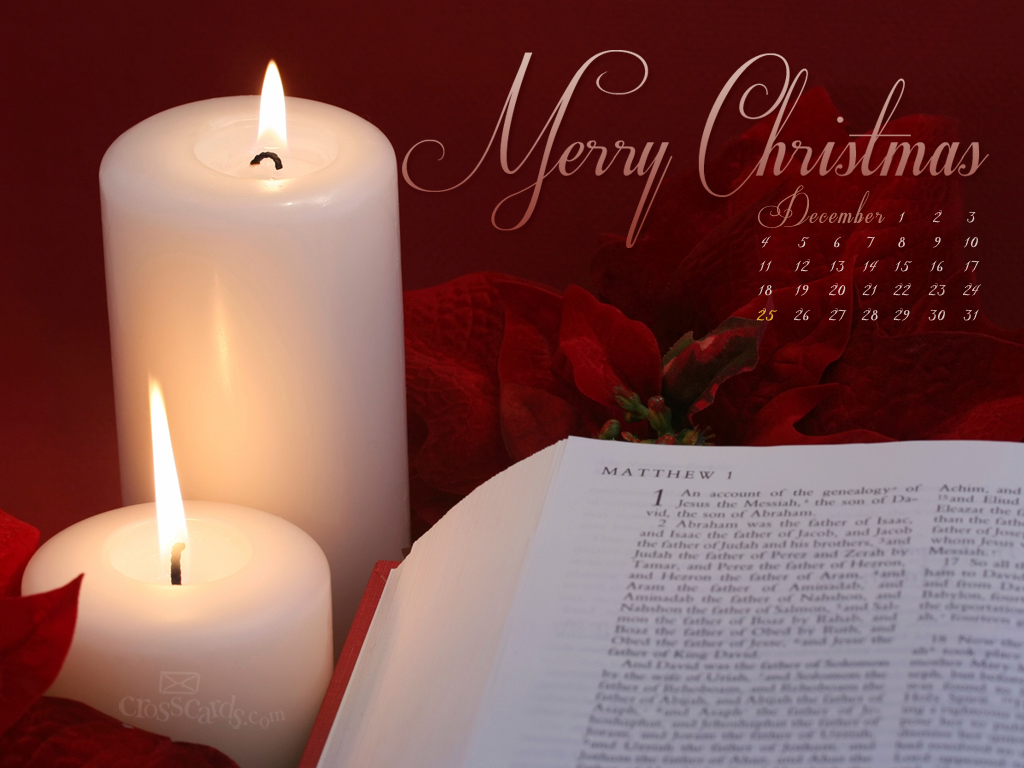 Dec Merry Christmas Desktop Calendar Monthly Calendars