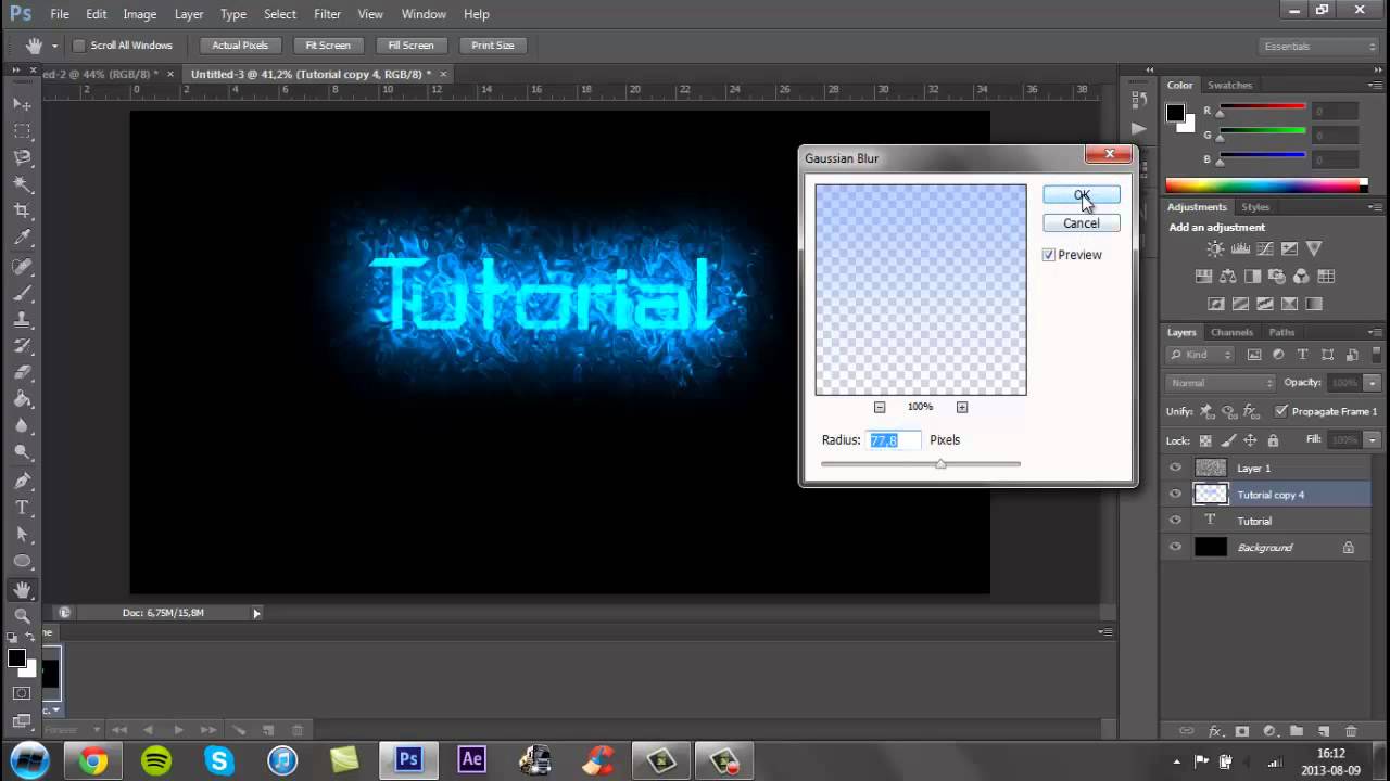 To Make A Cool Background In Photoshop Cs6