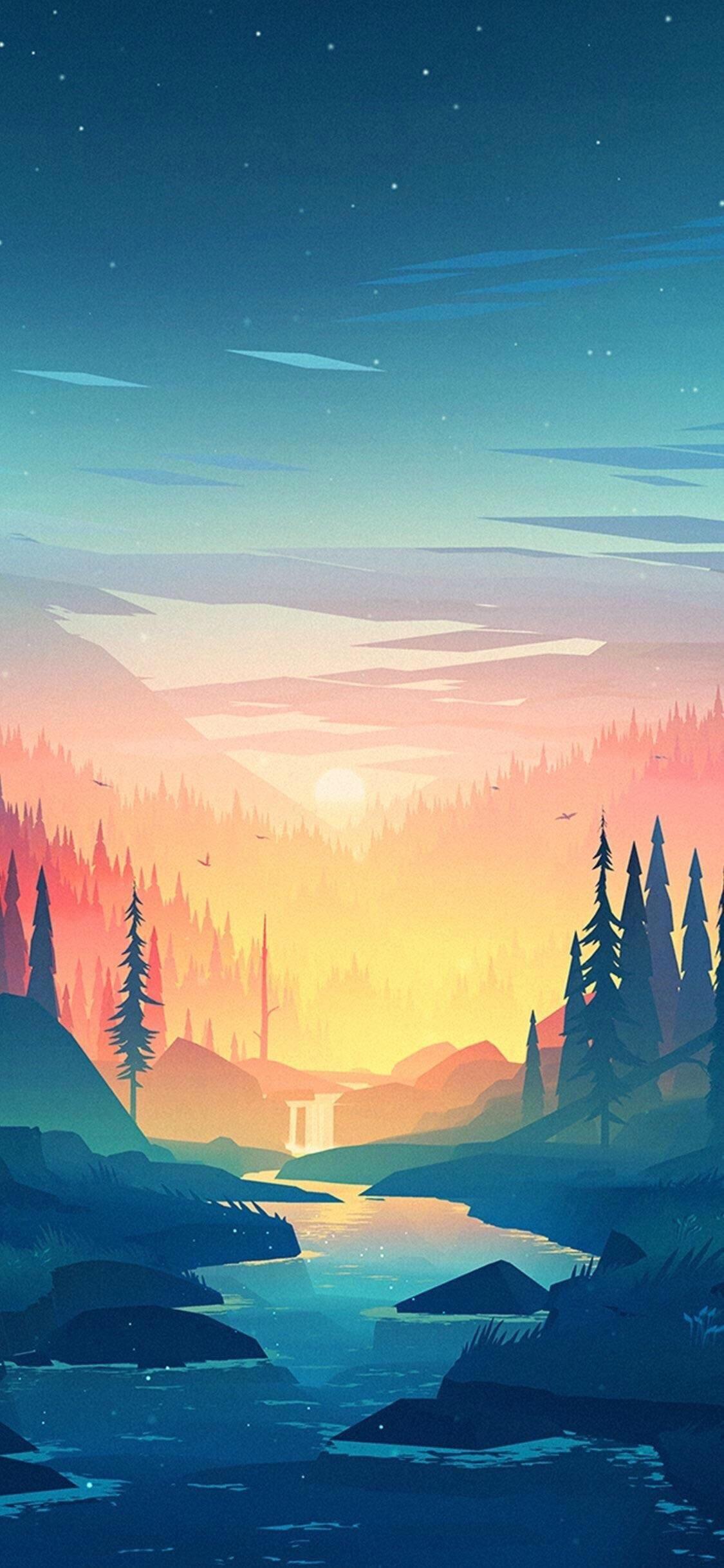 Seen this wallpaper in multiple MKBHD videos and looks awesome on