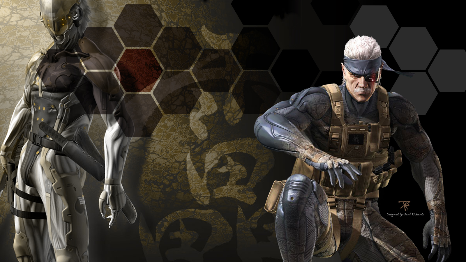 Metal Gear Wallpaper Solid Snake Raiden