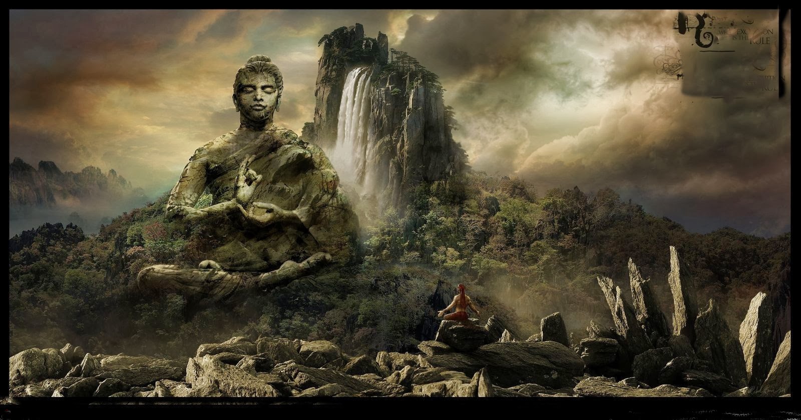 Buddhism HD Wallpaper