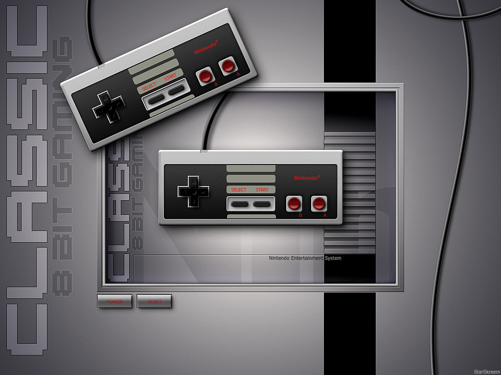 Classic NES Controller   Nintendo Wallpaper 5433020 1024x768